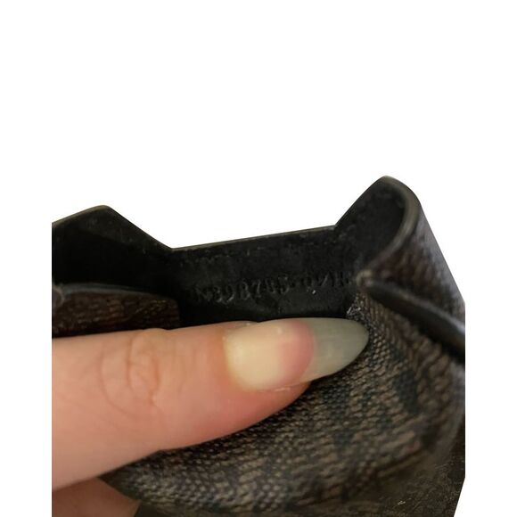 Saint Laurent Monogram Flat Phone Pouch in Multicolor Coated Canvas - Picture 5 of 6